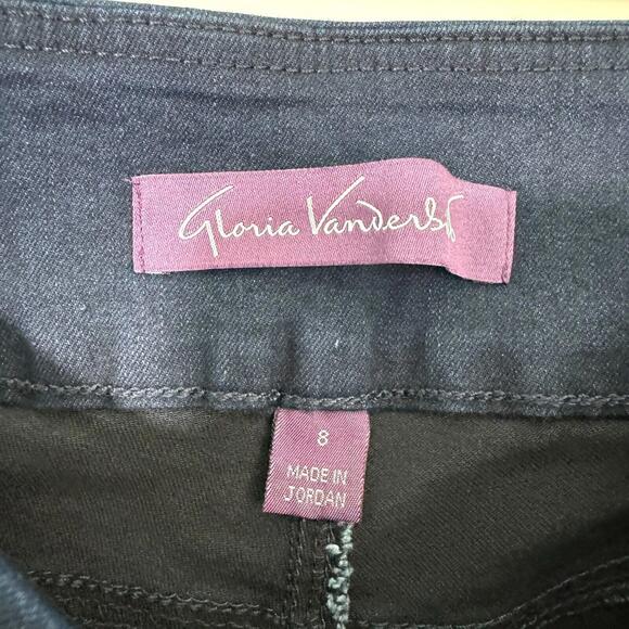 Gloria Vanderbilt Women’s Size 8 Kansas Blue Amanda Pull On Slimming Jeans New - Picture 5 of 11